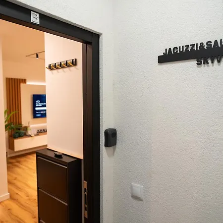 Appartement Jacuzzi & Sauna Skyview Cluj-Napoca