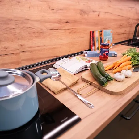 Apartmán Jacuzzi & Sauna Skyview Kluž