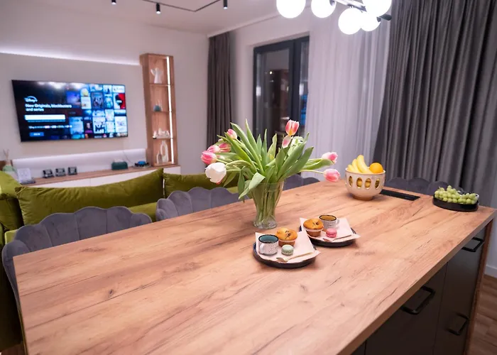 Appartement Jacuzzi & Sauna Skyview *