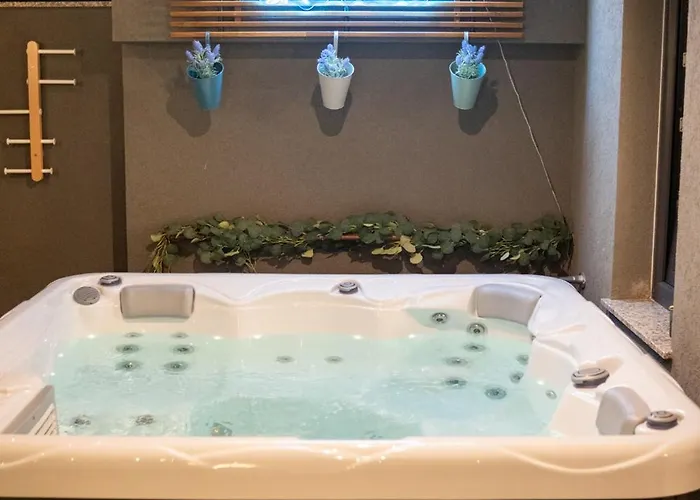 Apartmán Jacuzzi & Sauna Skyview *