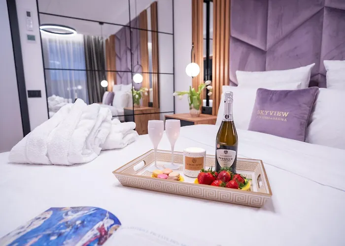 Jacuzzi & Sauna Skyview * Kluž