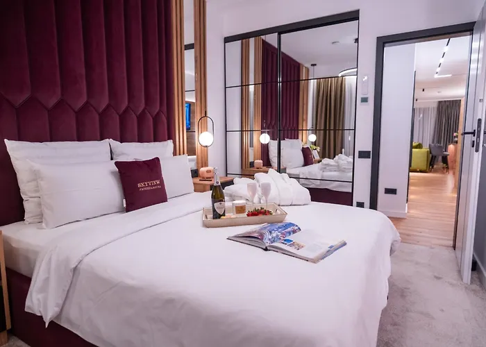 Appartement Jacuzzi & Sauna Skyview